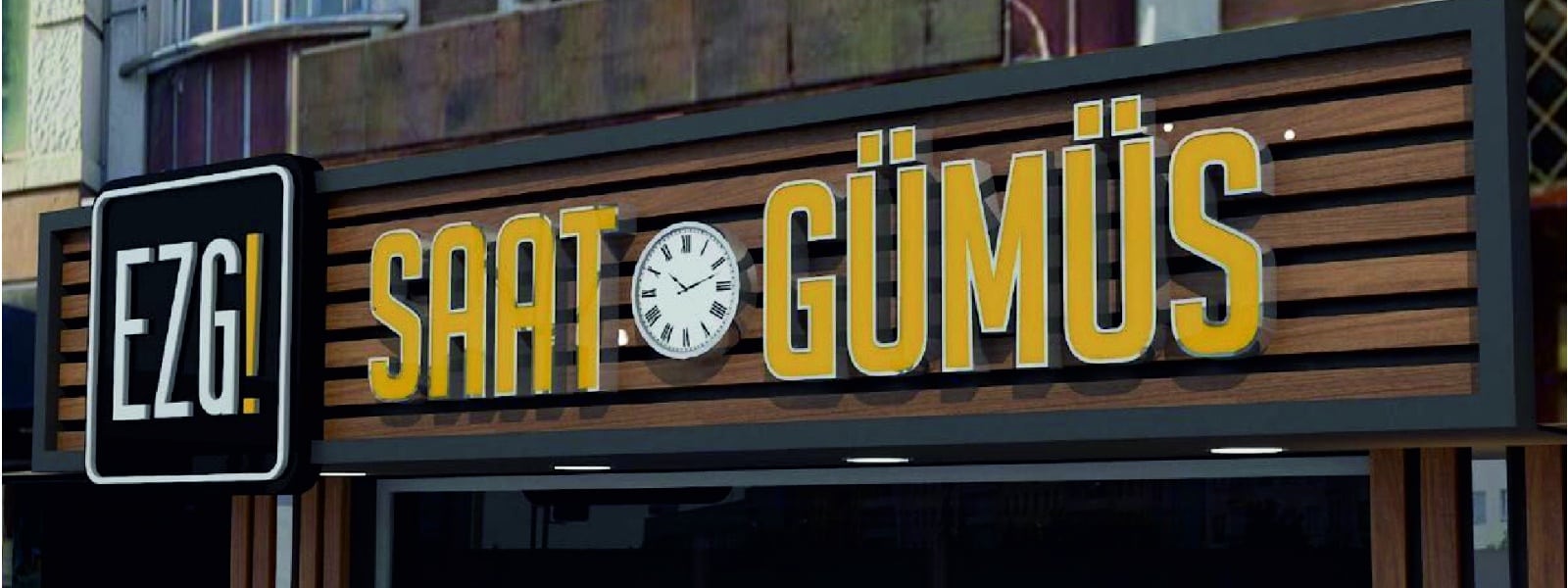 ezgi saat krom fileli kutu harf tabela çalışması - tabelacı polat reklam ezgi saat ışıklı kutu harf tabela çalışması polat reklam istanbul tabelacı