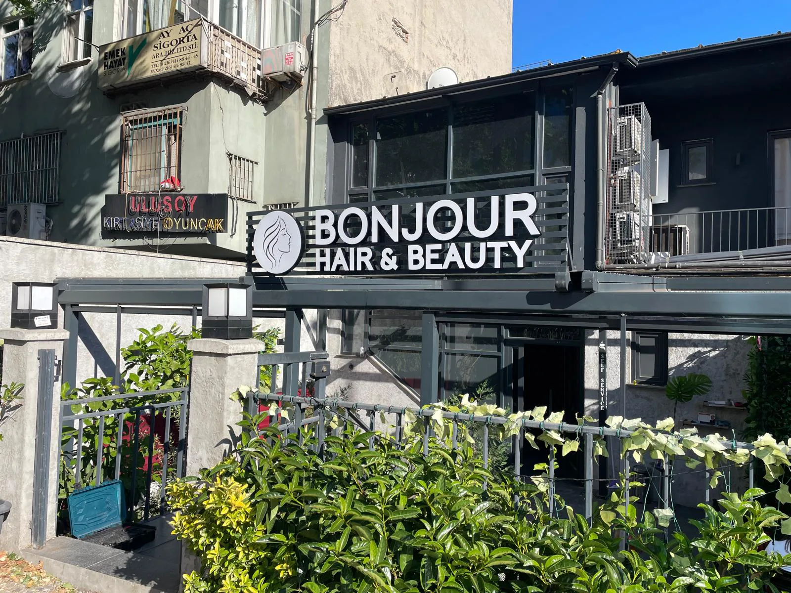 Bonjour Beauty Cephe Tabelasi Kadikoy Tabelaci çalışması