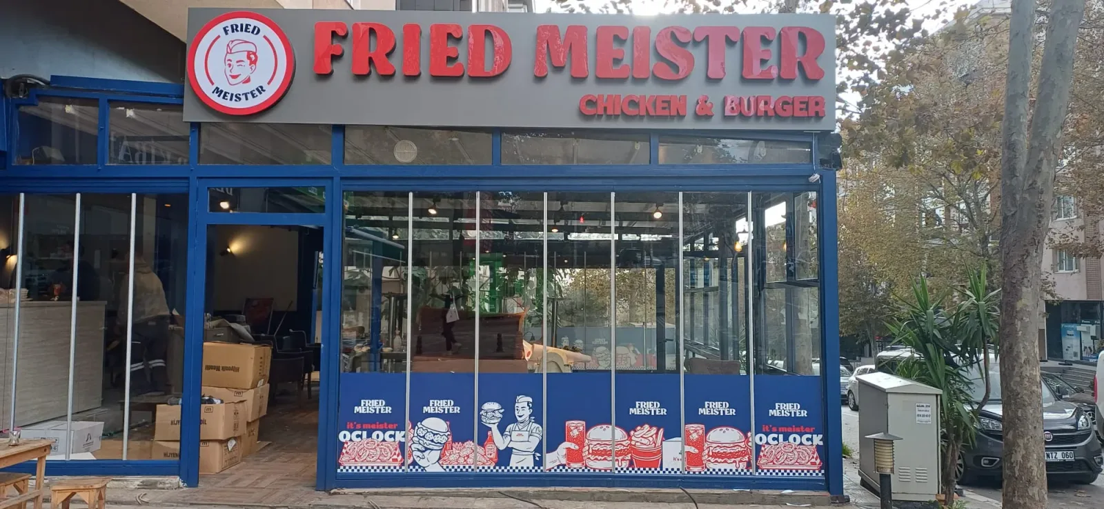 Fried Master İçerenköy kutu harf tabelası