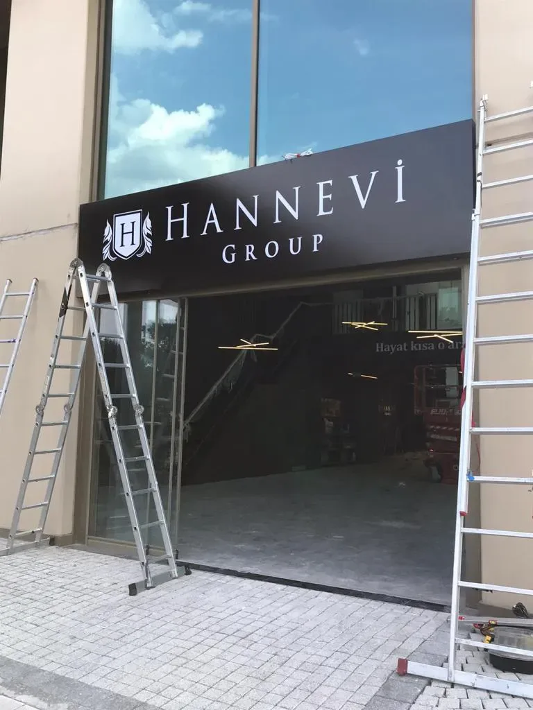 Hannevi Group Oyma Tabela Dudullu Tabelaci çalışması
