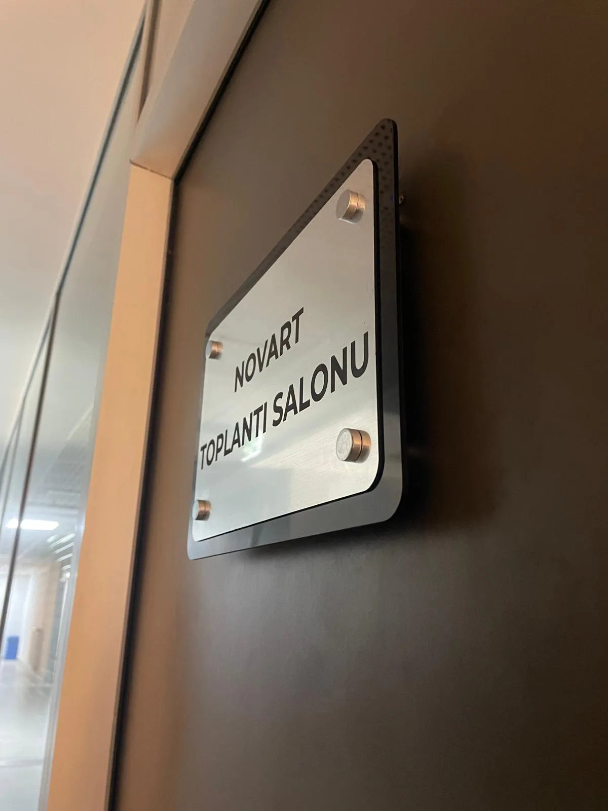 Novart Kapi Tabelasi Polat Reklam Tabelaci çalışması