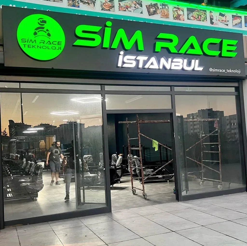 Sim Race Yesil Harf Gebze Tabelaci çalışması