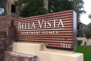 Apartman tabelası - İstanbul