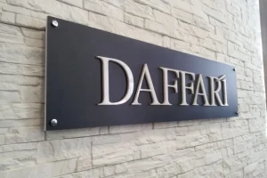 Pleksi tabela - İstanbul