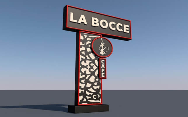 la bocce bayi totem tabela polat reklam